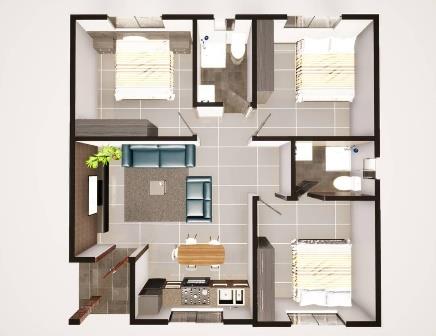 3 Bedroom 2 Bathroom